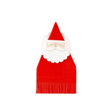 Believe Santa Napkin Ring and Napkin Set