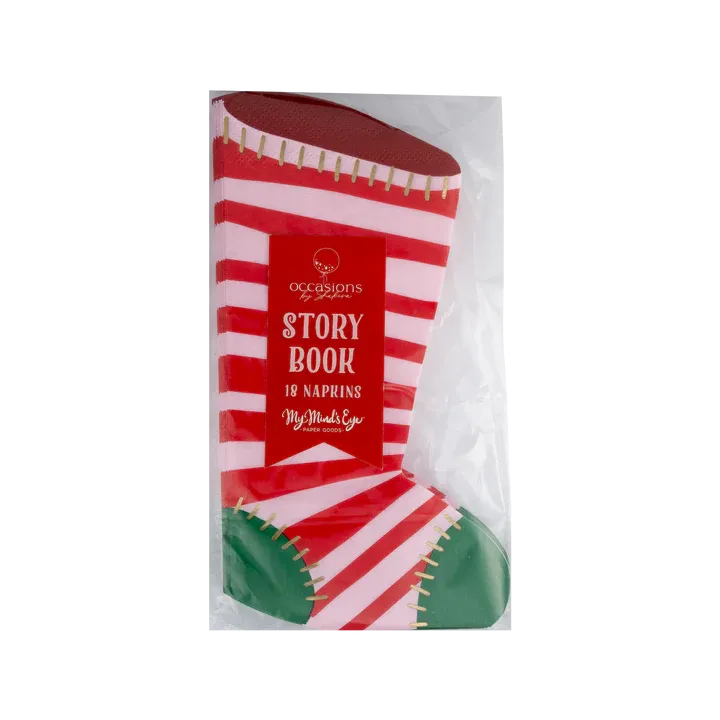 Occasions by Shakira - Plaid Stocking Napkins