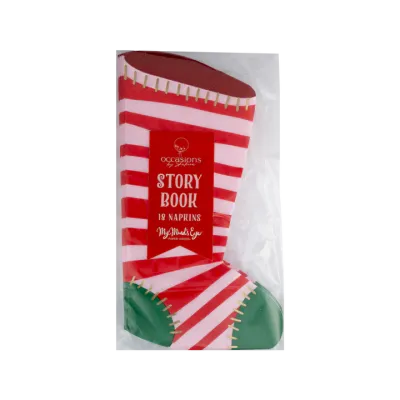 Occasions by Shakira - Plaid Stocking Napkins