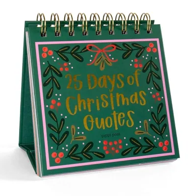 25 Days of Christmas - Quotes + Prompts Advent Desk Calendar
