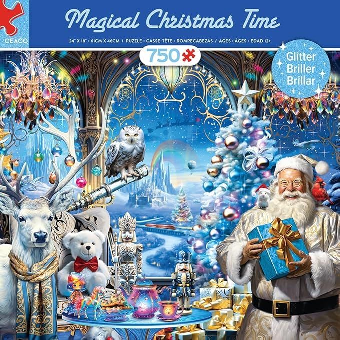 Holiday Deluxe Mixed Magical Christmas Time 750 pc