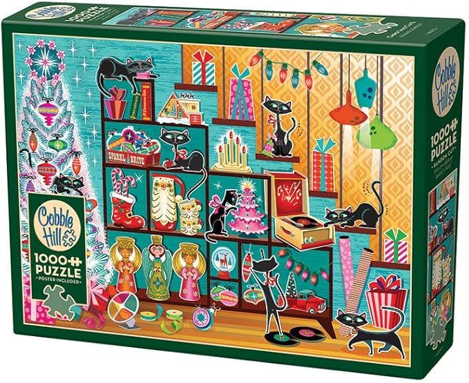 Christmas Cats 1000 pc