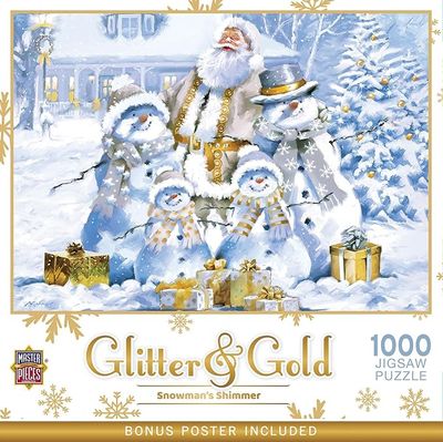 Snowman's Shimmer 1000 pc