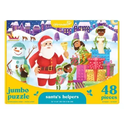 Upbounders Santa's Helper's 48 pc floor puzzle