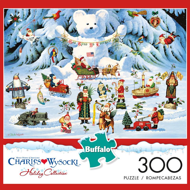 Jingle Bell Teddy and Friends 300 pc