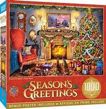 Festive Fireplace 1000 pc