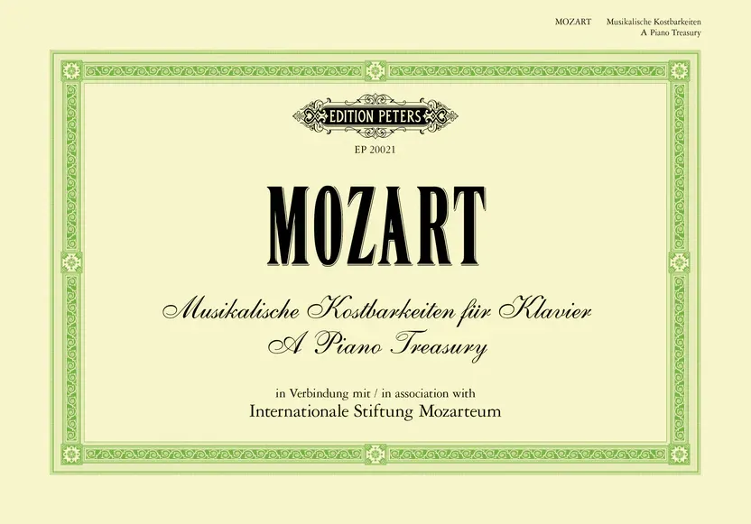 Mozart A Piano Treasury