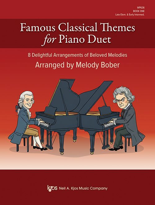 Famous Classical Themes for Piano Duet Book One