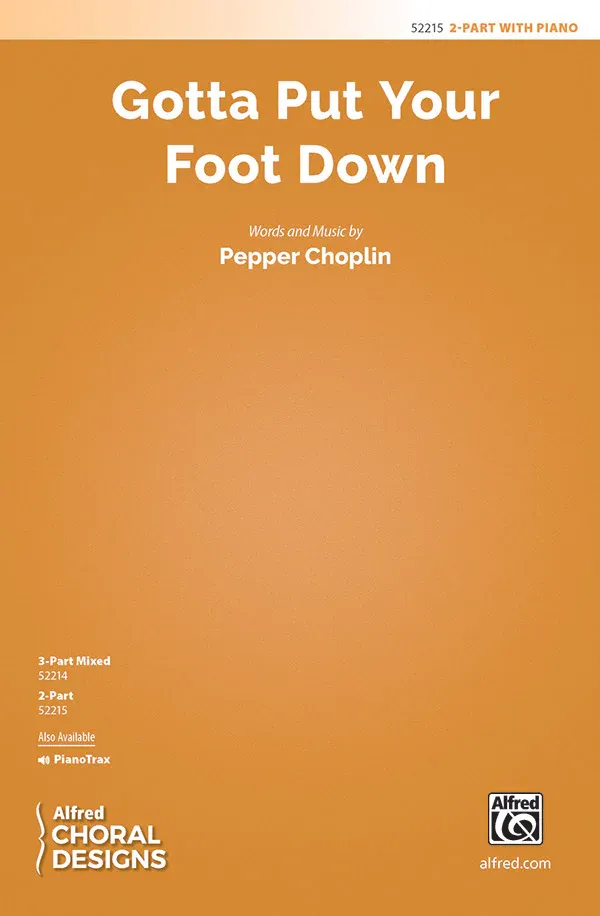 Gotta Put Your Foot Down