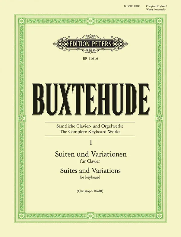 Buxtehude The Complete Keyboard Works 1
