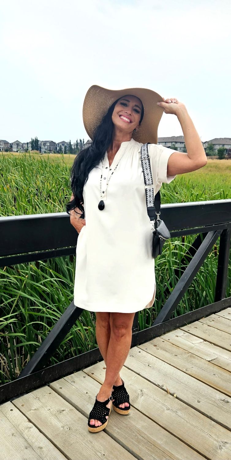 SOYA CONCEPT T Shirt Dress w/Pockets