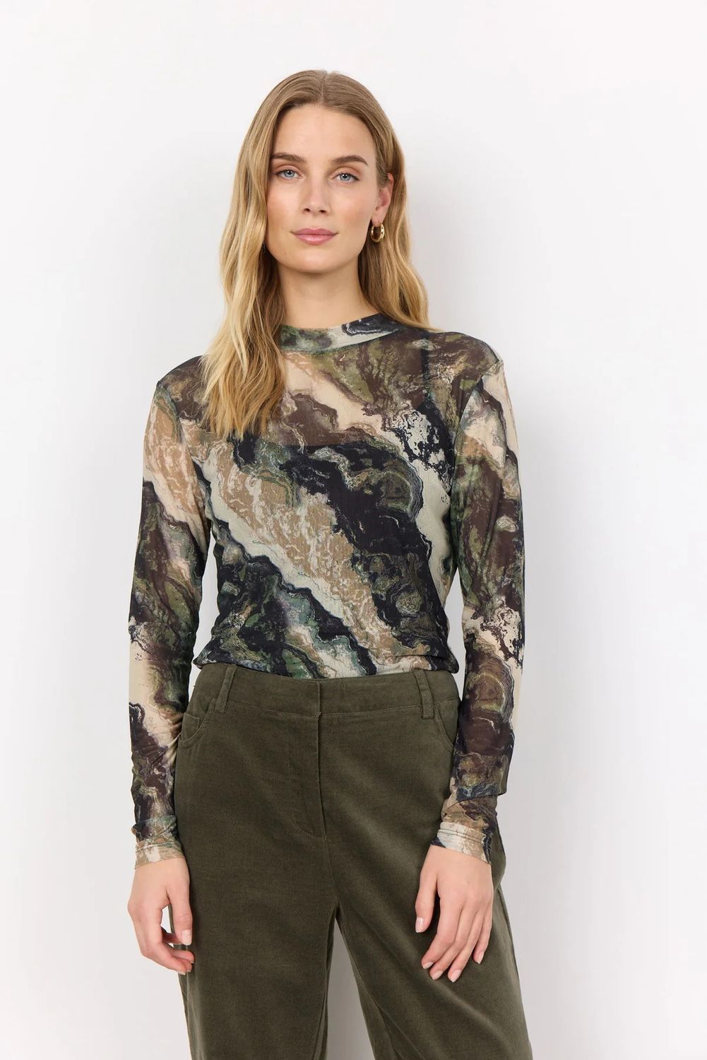 SOYA CONCEPT Sheer Top