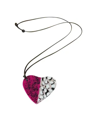 TOM &amp; EVE Heart Pendent w/ Double Cord