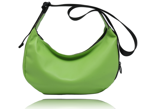 LA VOLTA Bertha Soft Hobo w/ Black Strap