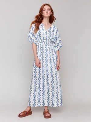 CHARLIE B Printed Dolman Dress