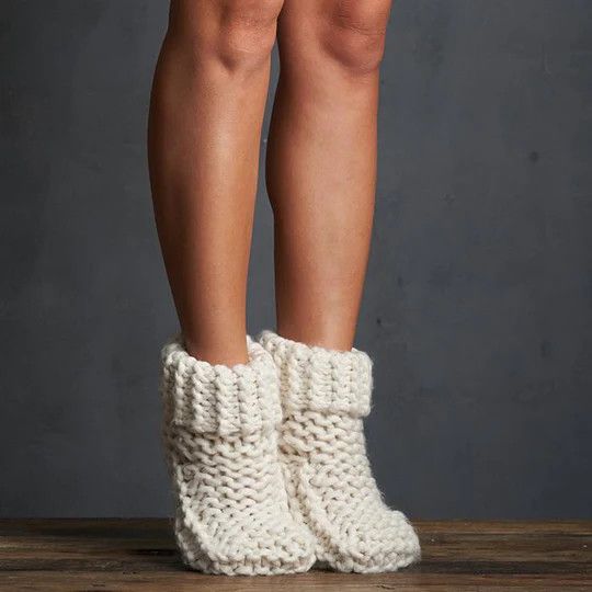 LEMON Cuffed Bootie, Color: Ivory, Size: S/M