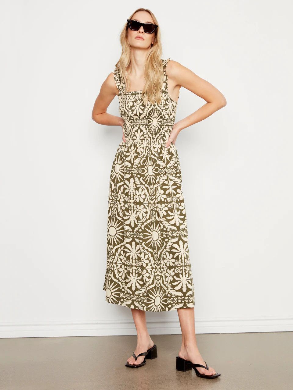 CHARLIE B Tank Dress, Color: Celadon, Size: XS