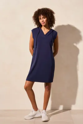 TRIBAL Hooded Dress w/ Pockets