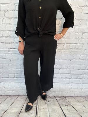 SHANNON PASSERO Cotton Gauze Pants