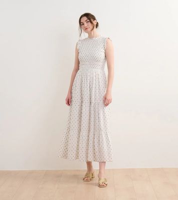 HATLEY Smocked Maxi Dress