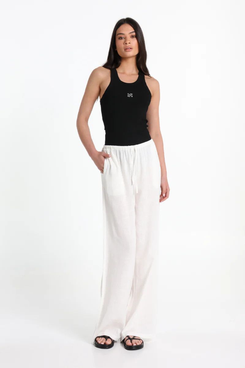 LOST IN LUNAR Ginny Pants, Size: XS, Color: Cloud