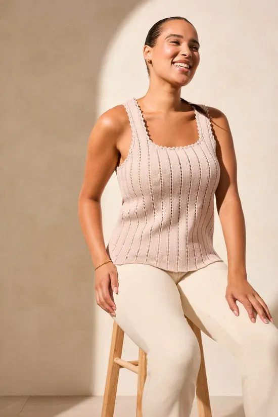 TRIBAL Ribbed Knit Camisole
