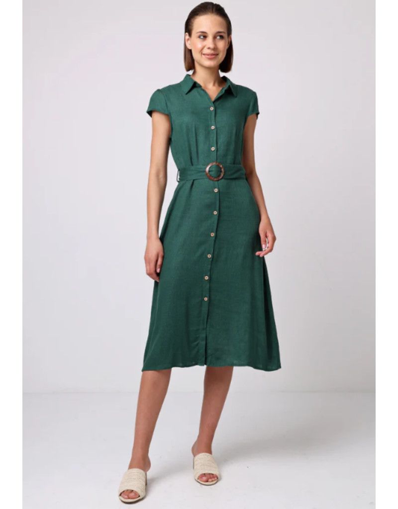 ANGEL EYE Coconut Dress, Color: Green, Size: XS
