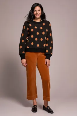 TRIBAL Long Sleeve Crew Neck Sweater