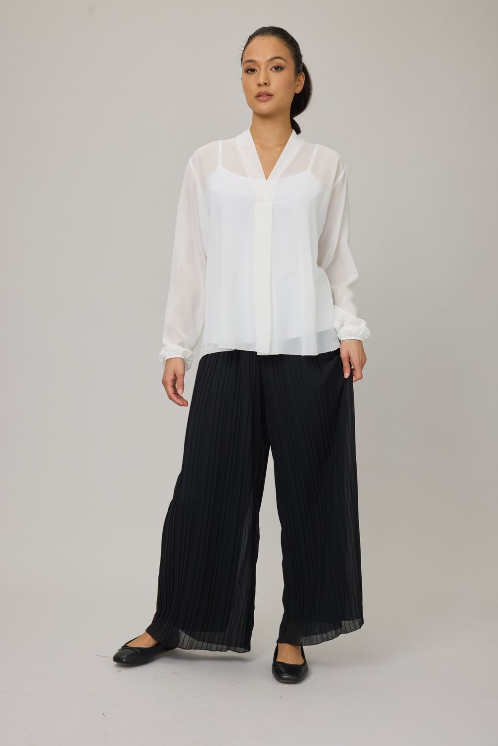 PISTACHE Ribbed Pants, Color: Black, Size: S