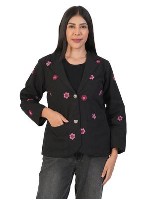 PARSLEY &amp; SAGE Vernis Flower Blazer