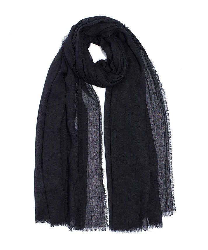 ECHO Sustainable Crinkle Wrap, Color: Black