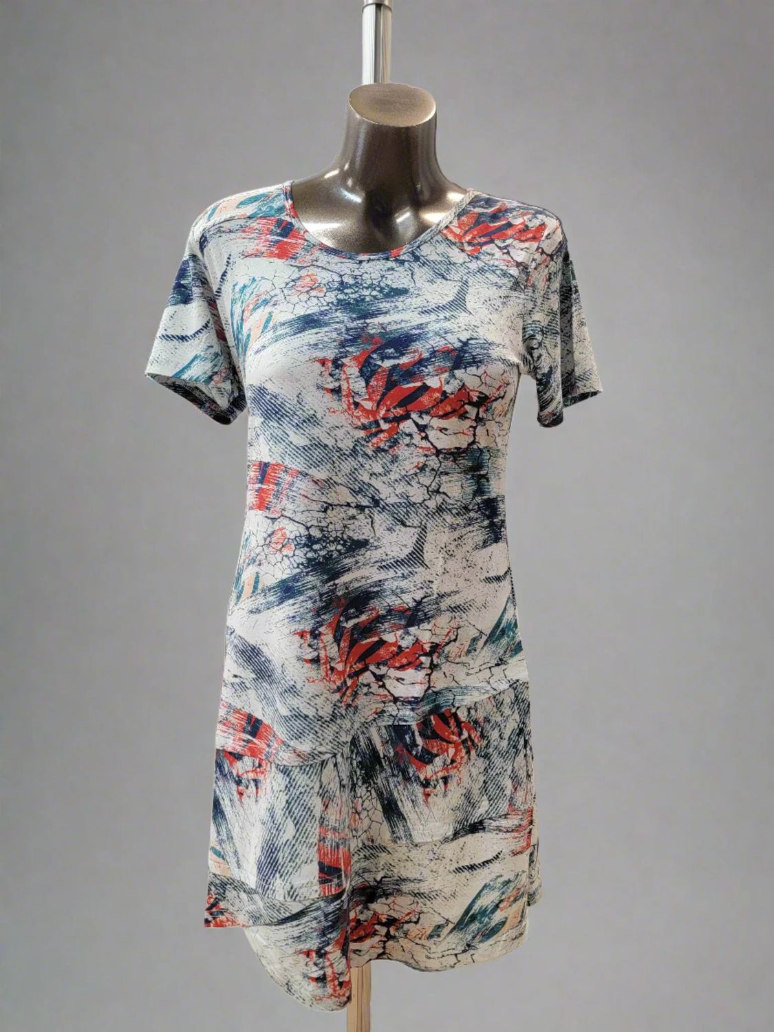 PARSLEY &amp; SAGE Short Sleeve Karen Dress, Color: Print, Size: S