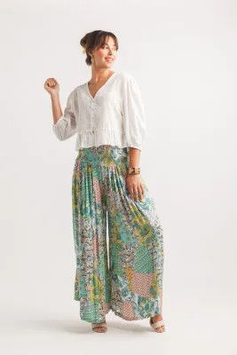 PAPILLON Elastic Waist Pant