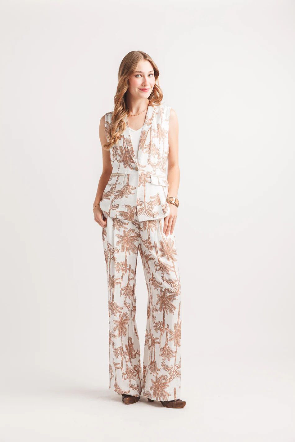 PAPILLON Vest, Color: White, Size: S