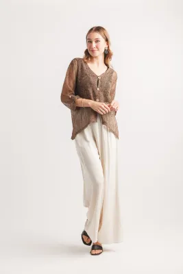 PAPILLON Mesh Cardigan
