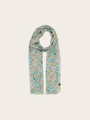 FRAAS Sustainable Watercolor Dots Scarf Powder Mint