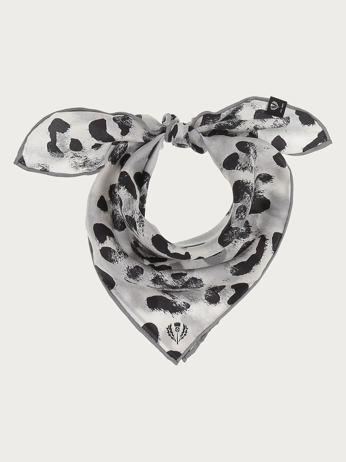 FRAAS Animal Print 100% Silk Neckerchief