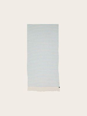 FRAAS Lightweight 100% Linen Striped Scarf