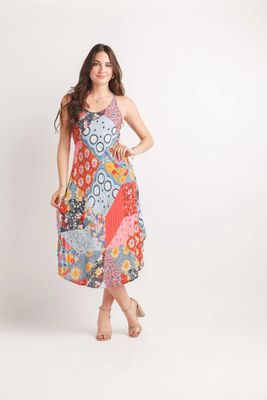 PAPILLON Patchwork Dress