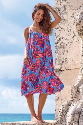 TRIBAL Sleeve Dress w/Linning