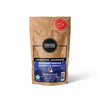 ZAVIDA - HAZELNUT VANILLA BEANS (12OZ)