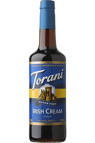 TORANI SYRUP - IRISH CREAM - SUGAR FREE (750 ML)
