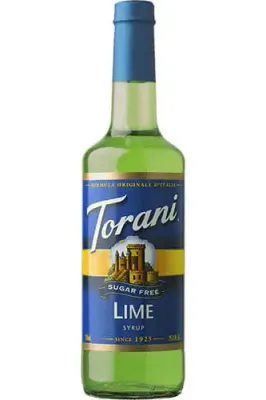 TORANI SYRUP - LIME - SUGAR FREE (750 ML)