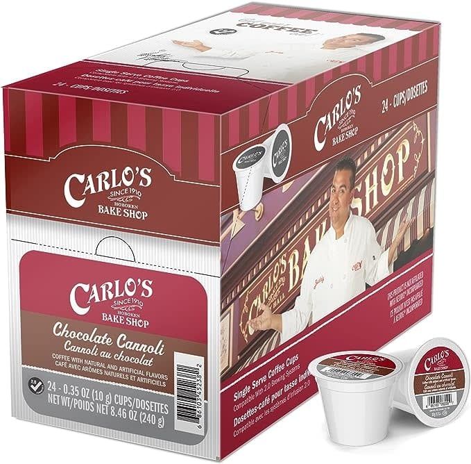 CARLO'S - CHOCOLATE CANNOLI 24 K-CUPS