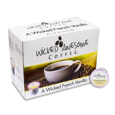 WICKED AWESOME COFFEE - FRENCH VANILLA 24 K-CUPS