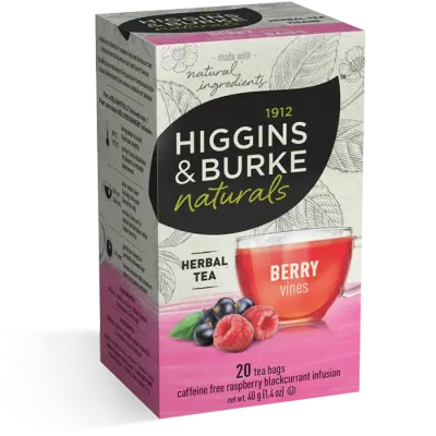 HIGGINS &amp; BURKE - BERRY VINES TEA 20 BAGS