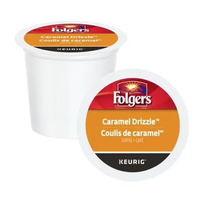 FOLGERS - CARAMEL DRIZZLE 30 K-CUPS