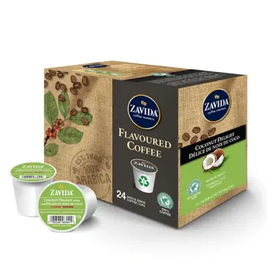 ZAVIDA - COCONUT DELIGHT 24 K-CUPS