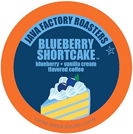 JAVA FACTORY - BLUEBERRY SHORTCAKE 40 K-CUPS