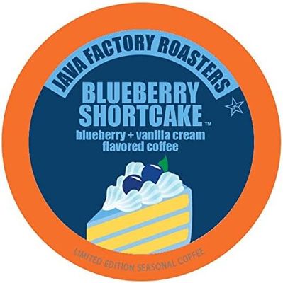 JAVA FACTORY - BLUEBERRY SHORTCAKE 40 K-CUPS